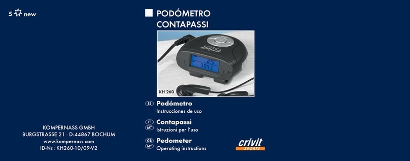 Crivit KH 260 operating instructions
