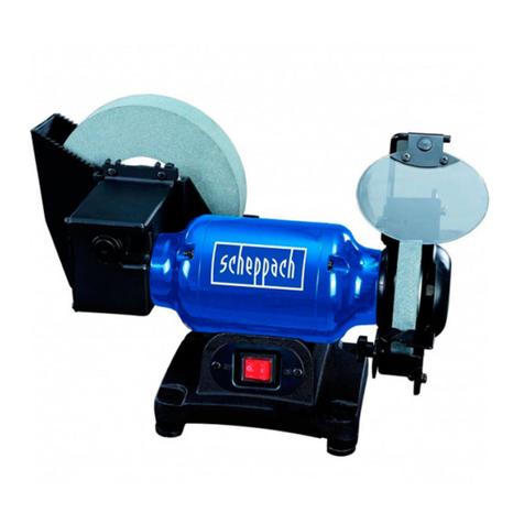 Scheppach BG200W Operating and installation instructions