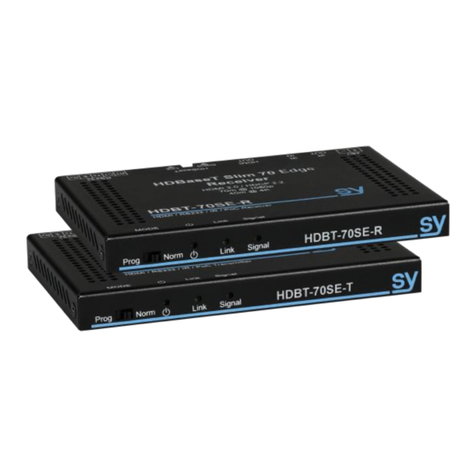 SY SY-HDBT-SLIM-70 Series installation guide