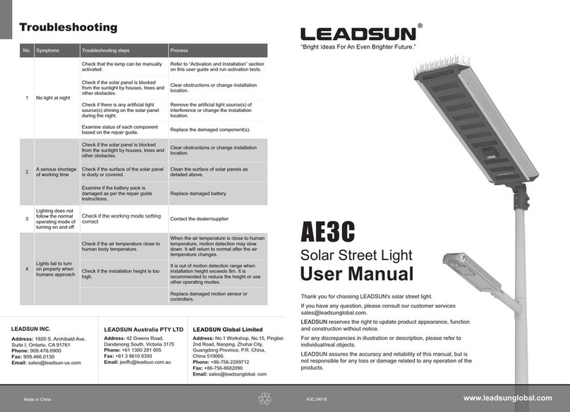 leadsun AE3C user manual
