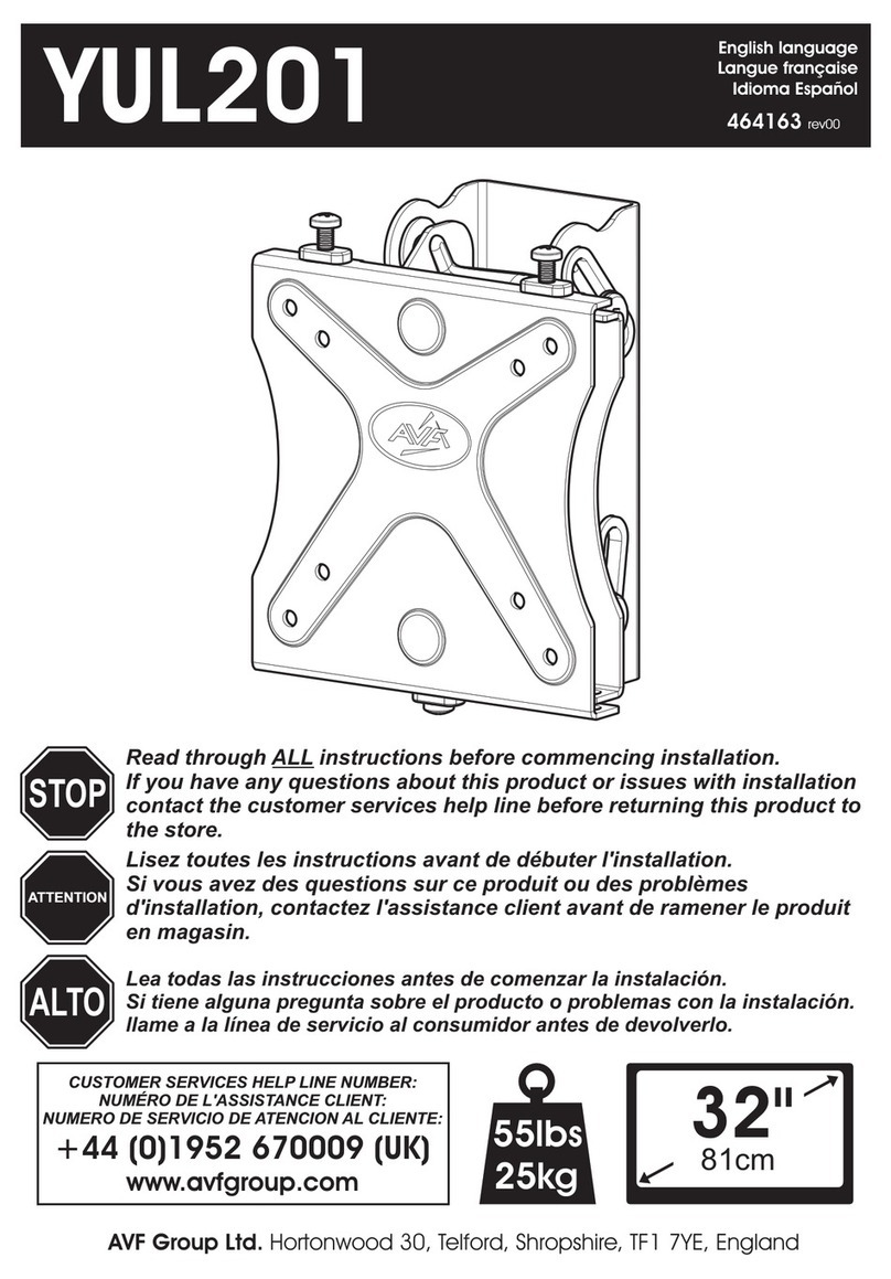 AVF YUL201 User manual