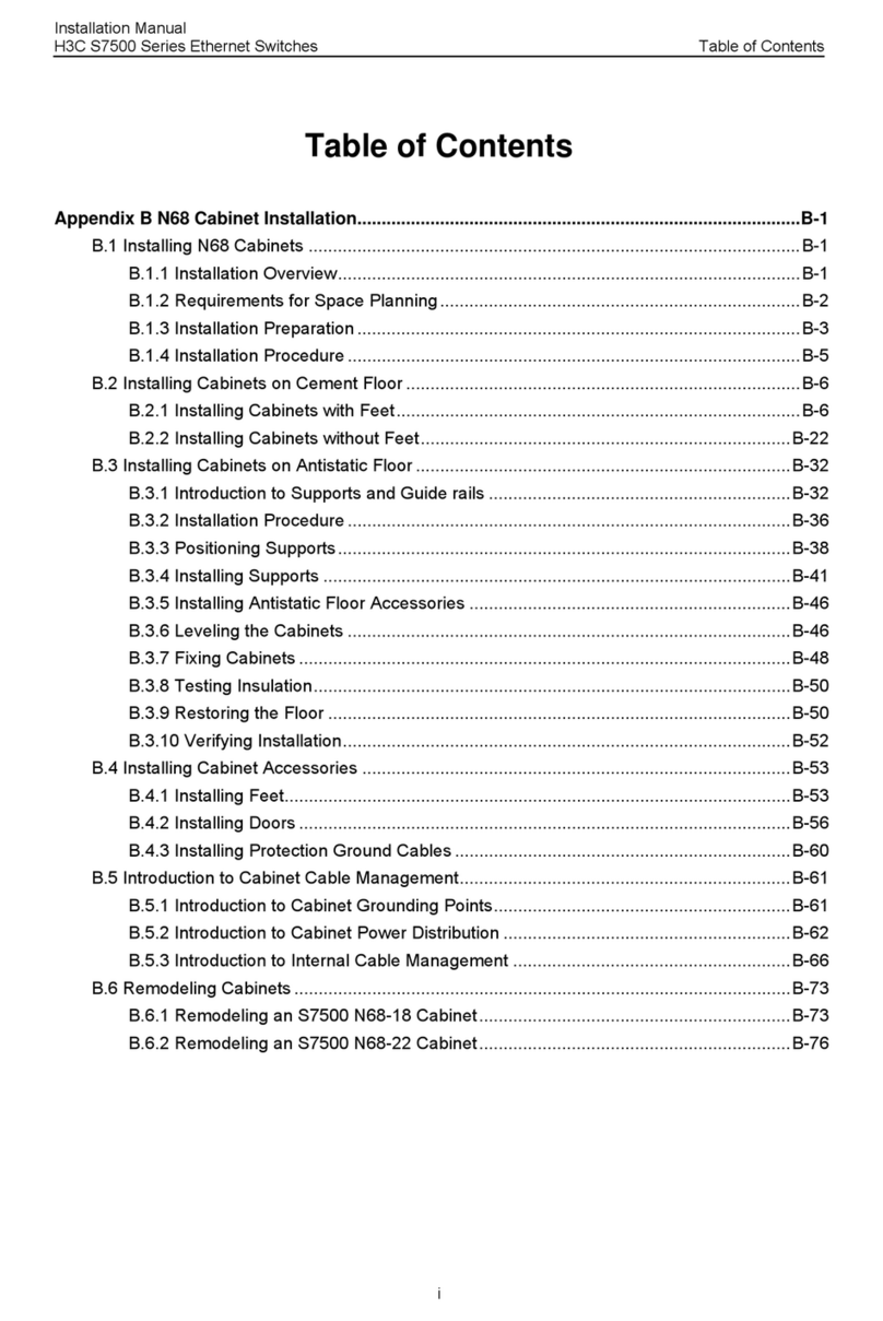 H3C S7500 Series User manual