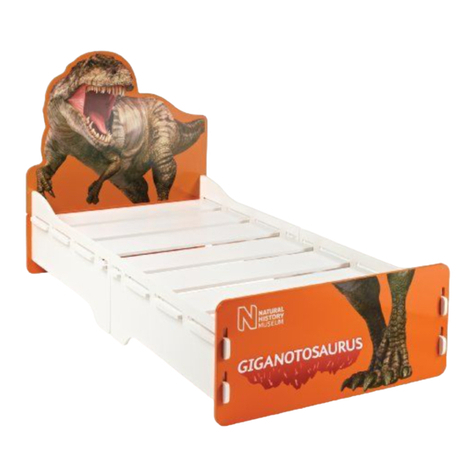 Kidsaw GIGANOTSAURUS Assembly instructions