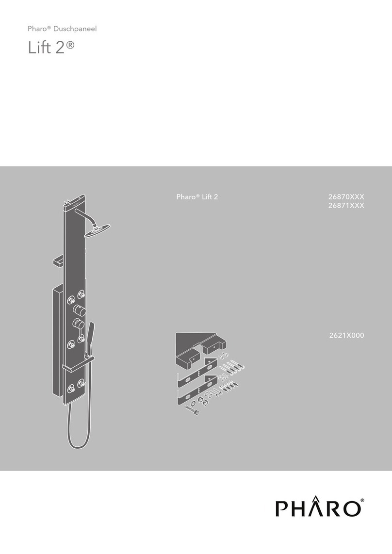 PHARO Lift 2 26870 Series installation instructions PHARO Lift 2 26870 Series installation instructions