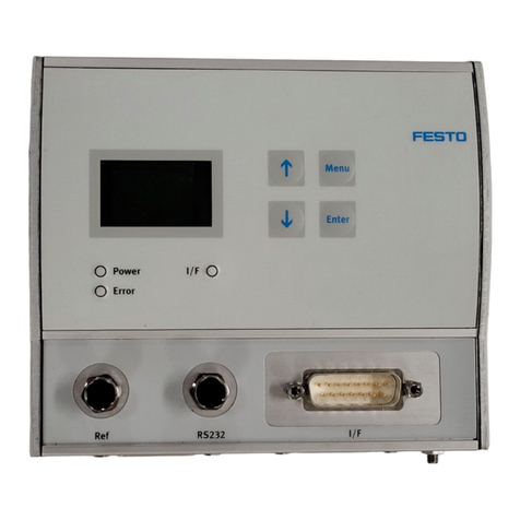 Festo SFC-DC-VC-3-E-H0-CO Reference guide