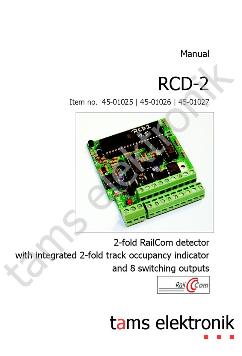 tams elektronik RailCom RCD-2 manual