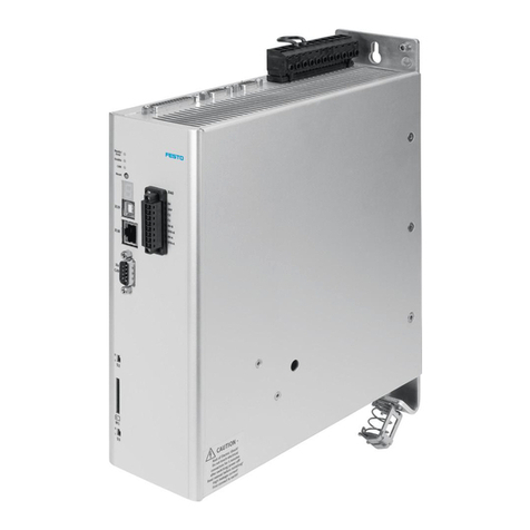 Festo CMMP-AS M0 Series Parts list manual