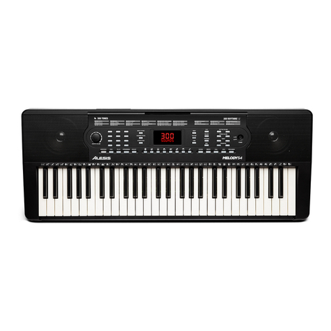 Alesis Melody 54 user guide