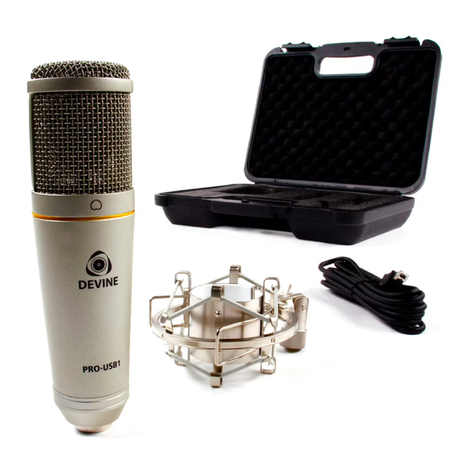 Devine PRO-USB1 User manual