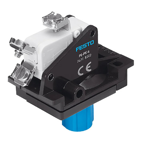 Festo PE-PK Series User manual Festo PE-PK Series User manual