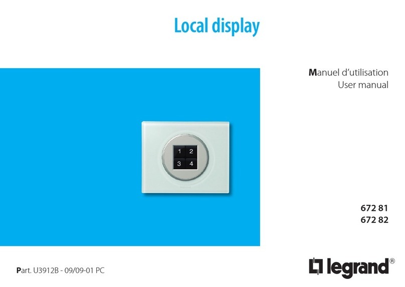 LEGRAND 672 81 User manual