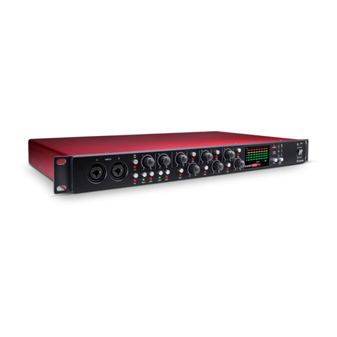 Focusrite Scarlett OctoPre user guide