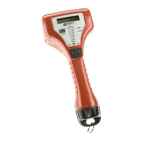 3M Scott Pak-Tracker User instructions