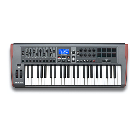 Novation Impulse 49 User manual