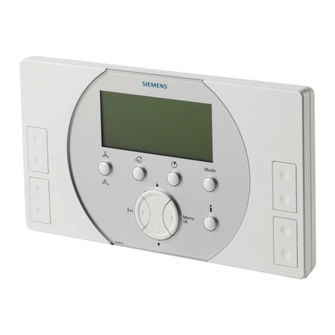 Siemens QAX903 User manual
