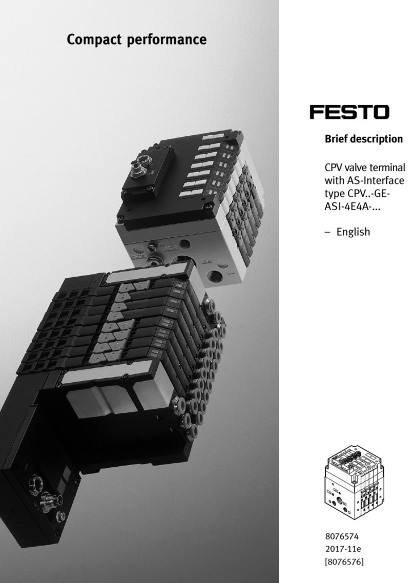 Festo CPV GEASI-4E4A Series Parts list manual