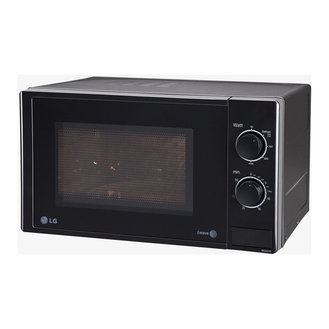 LG MS2025DB owner's manual
