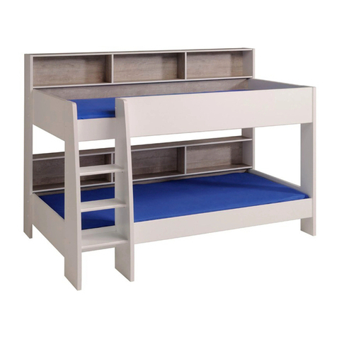 Parisot Meubles TAYLOR 2319LISU User manual