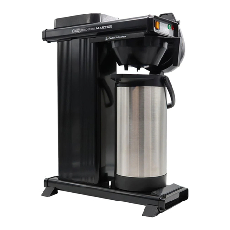 Technivorm Moccamaster THERMOSERVE User manual