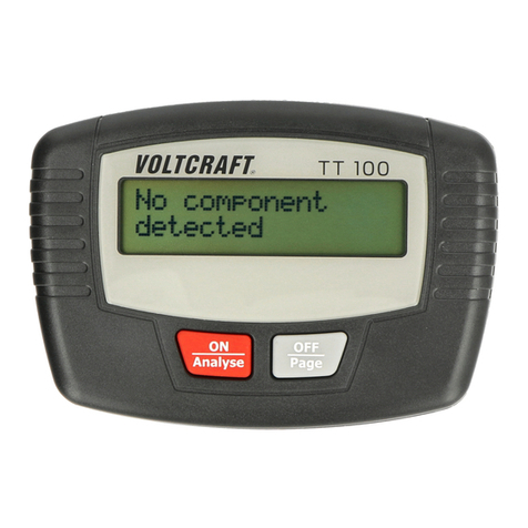 VOLTCRAFT TT100 operating instructions