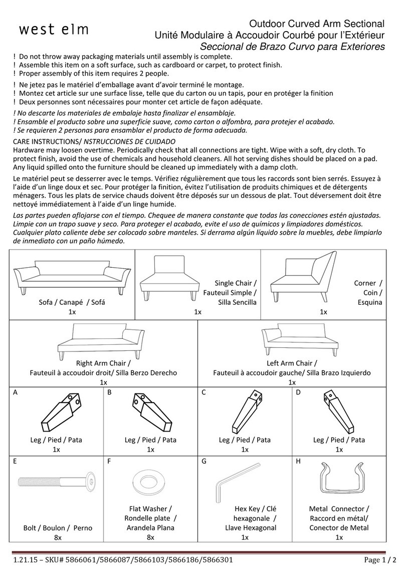 West Elm 5866061 User manual