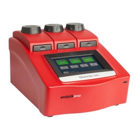 Endress+Hauser Analytik Jena Biometra TRIO Series User manual