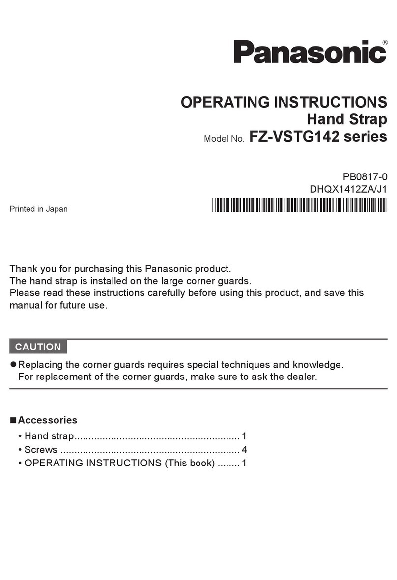 Panasonic FZ-VSTG142 Series operating instructions