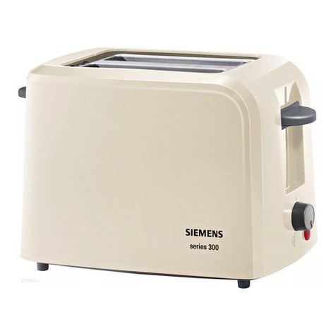 Siemens TT3A Series instruction manual