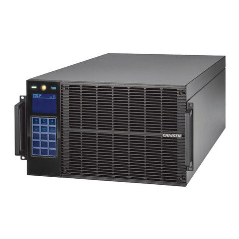 Christie Spyder X80 Installation and setup guide