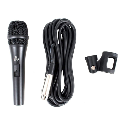Devine DM 20 User manual