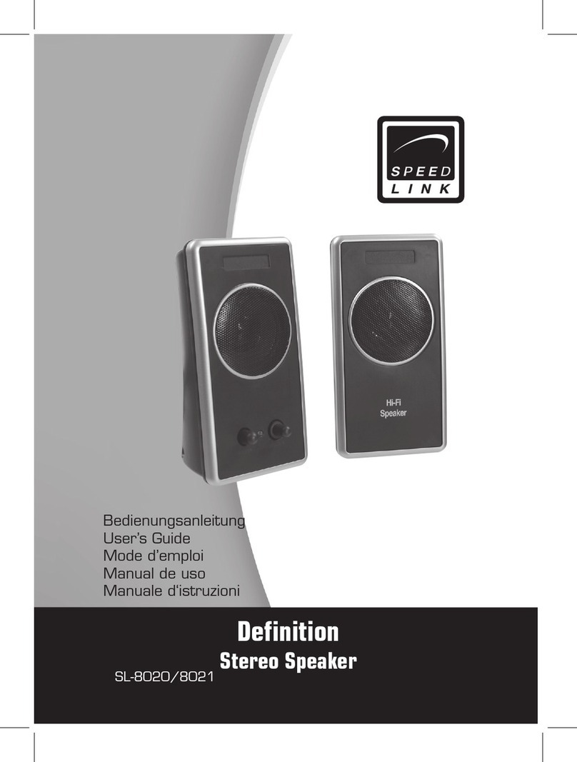 Speed Link SL-8020 user guide