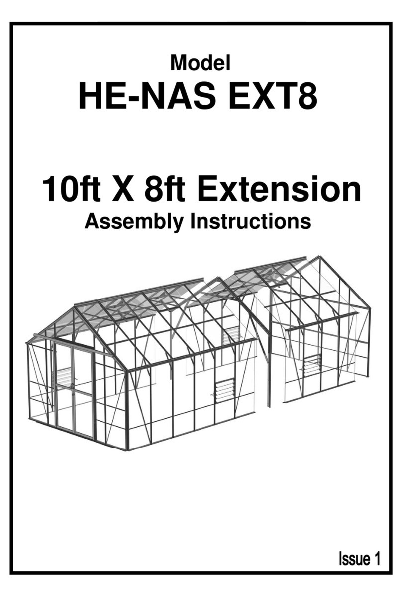 Greenhouse People HE-NAS EXT8 Assembly instructions