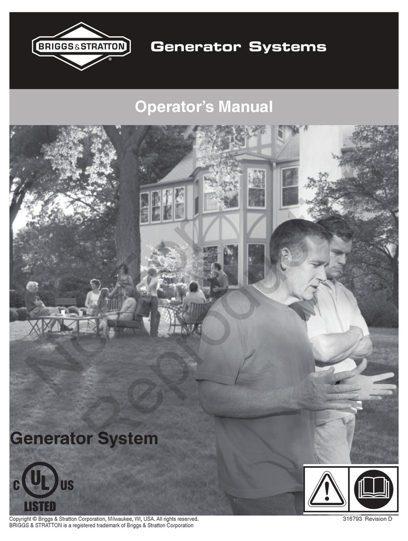 Briggs & Stratton 040375-02 User manual