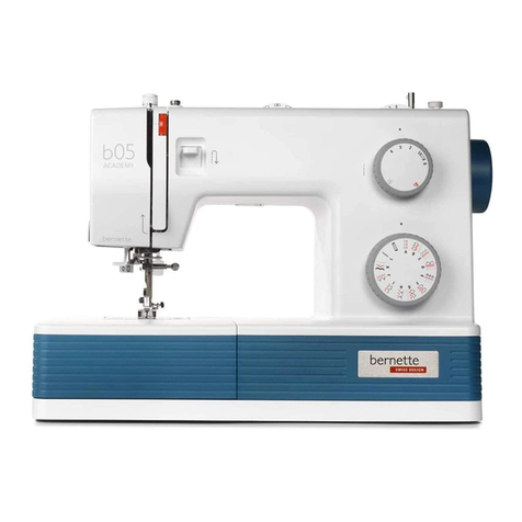 Bernette B05 Crafter quick start guide