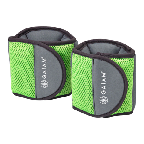 Gaiam WELLBEING 05-62327 Setup, Workout Tips and Care & Safety Guide