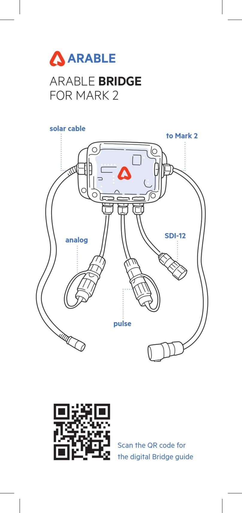ARABLE Mark 2 Bridge Install manual
