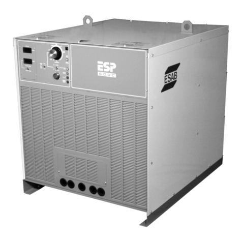 ESAB ESP-600C Installation and operating instructions ESAB ESP-600C Installation and operating instructions