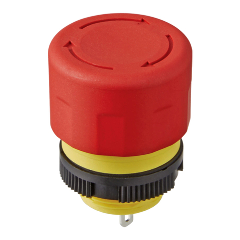 NKK SWITCHES FF01 Series installation instructions
