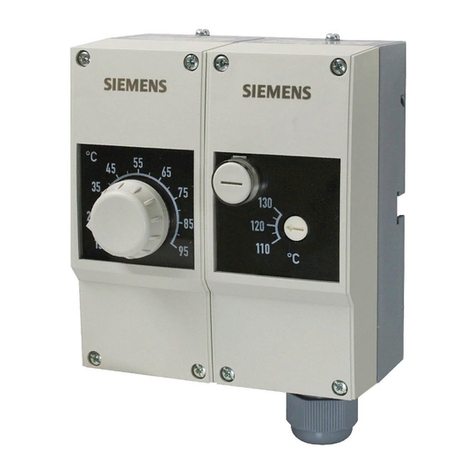 Siemens RAZ-TW Installation Instructions for authorized personnel