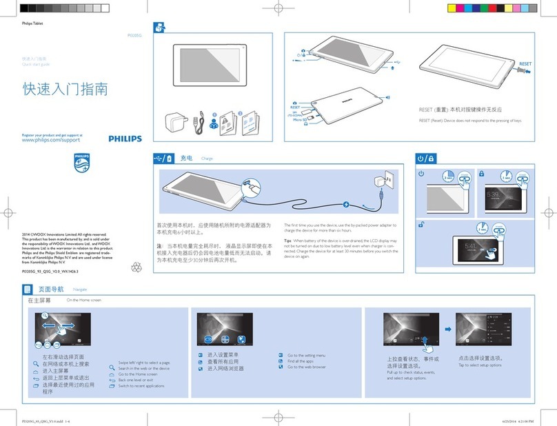 Philips PI3205G User manual