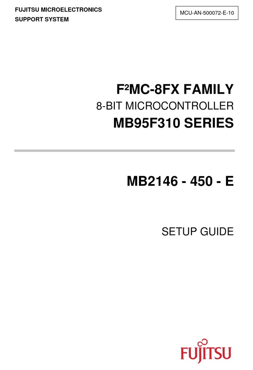 Fujitsu MB2146-450-E Setup guide