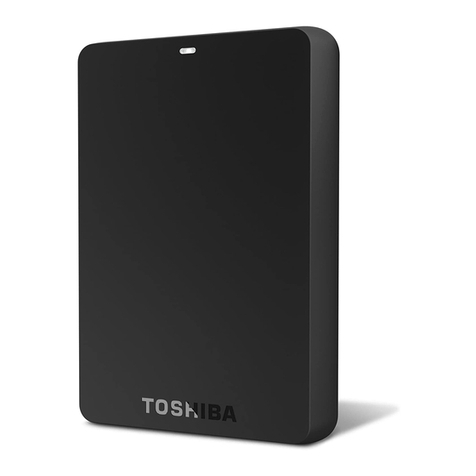 Toshiba CANVIO BASICS Quick install guide