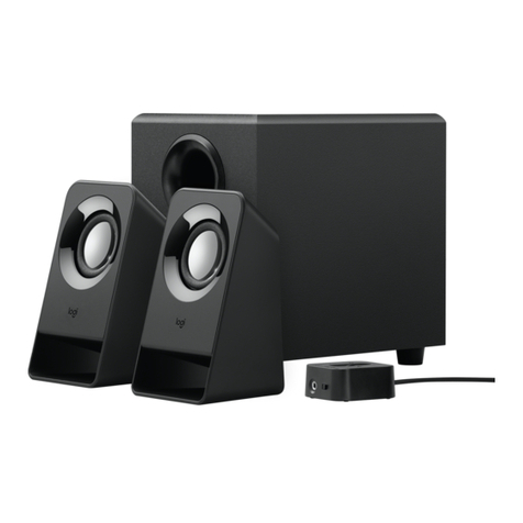 Logitech Z213 User manual
