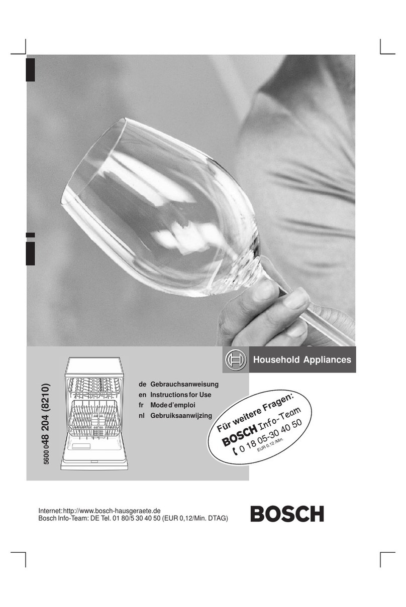 Bosch SGS46A32EU User manual