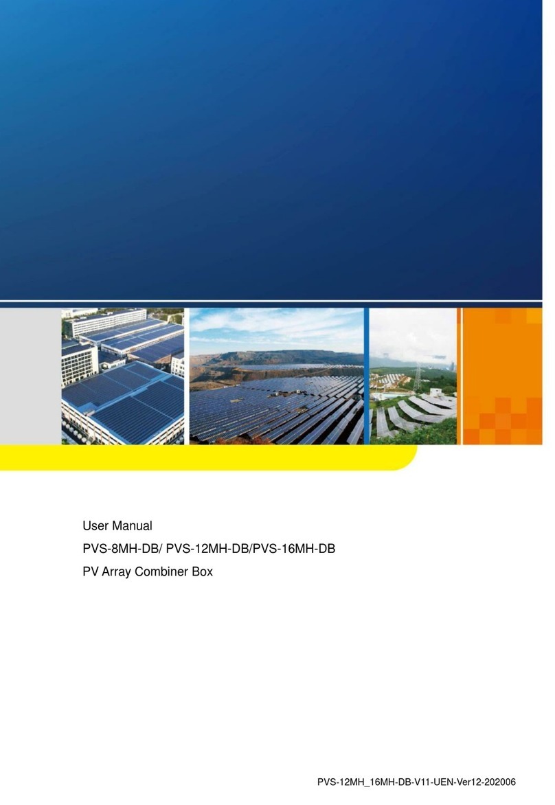 Sungrow PVS-8MH-DB user manual