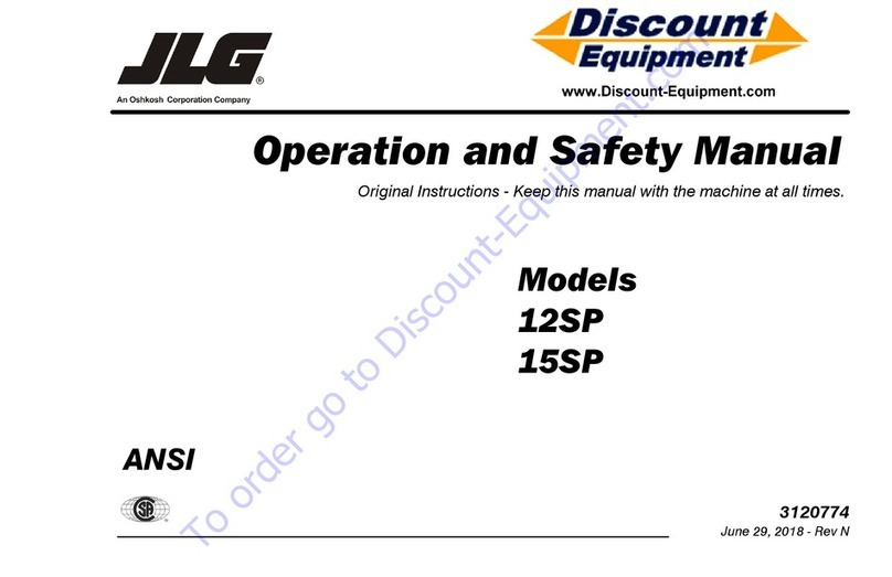 Oshkosh JLG 12SP Operation and safety manual