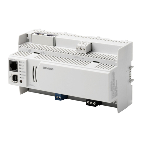 Siemens PXG3 Series User manual