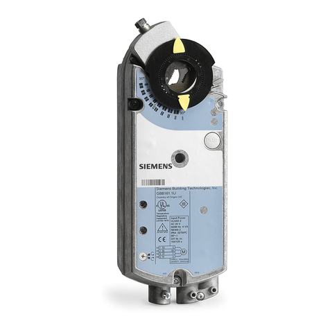 Siemens OpenAir GBB Series Installation guide