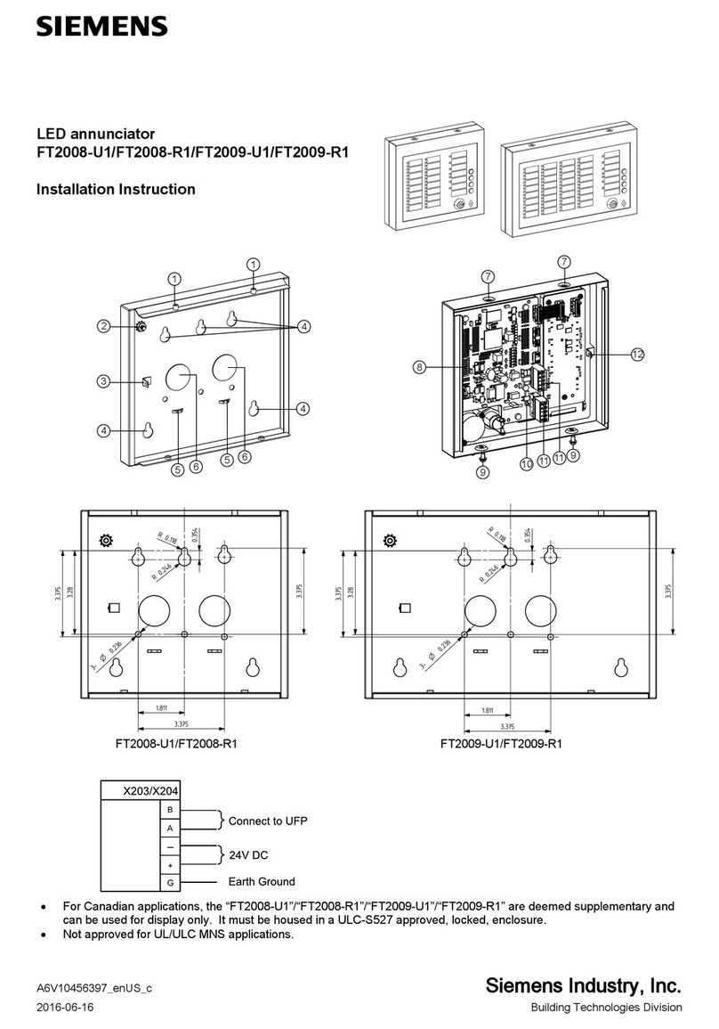 Siemens FT2008-U1 User manual