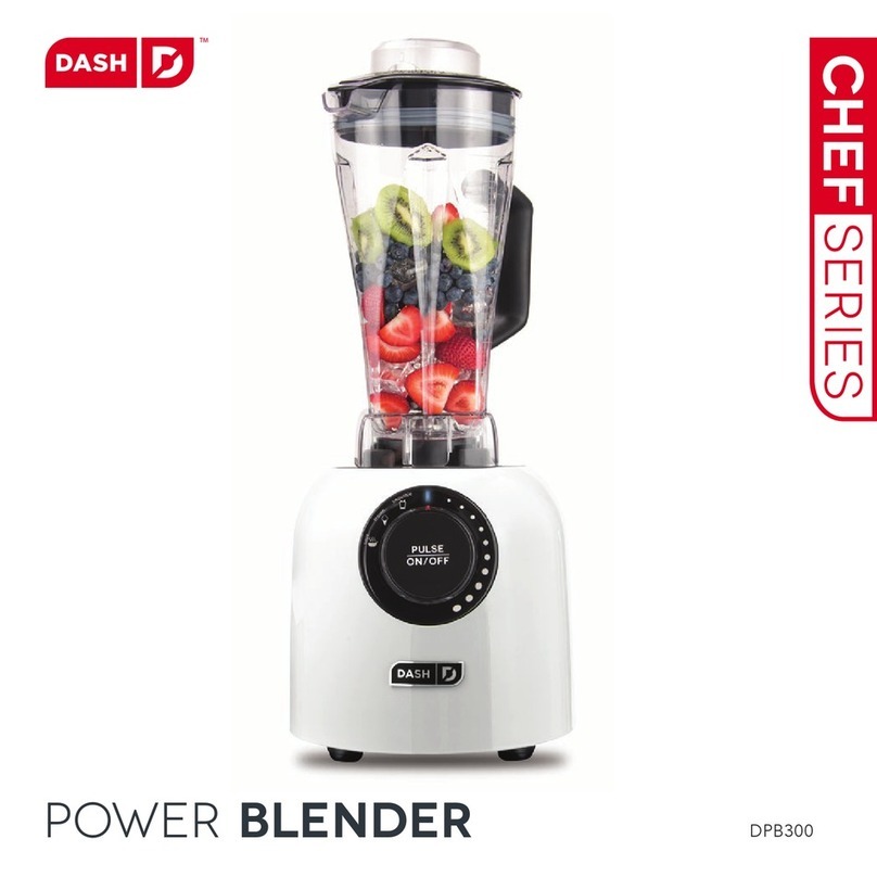 Dash Chef DPB300 User manual